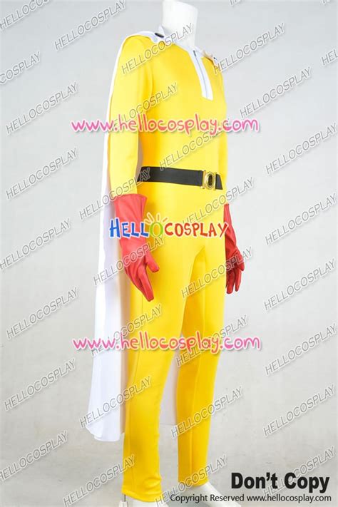 One-Punch Man Cosplay Saitama Caped Baldy Hage Manto Costume