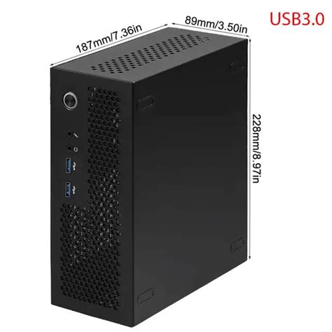 A09 USB2.0/3.0 Mini ITX Desktop HTPC Computer Case For ITX Motherboard ...