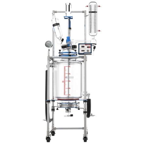 Across International R50f 110V R Single Jacketed Filter Glass Reactor