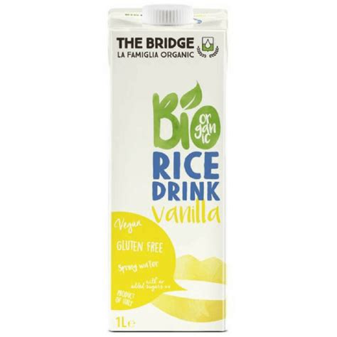 Boisson De Riz Vanille L The Bridge Bioceno