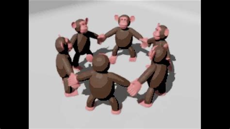 Happy Monkey Circle But I Remade It In Blender Youtube