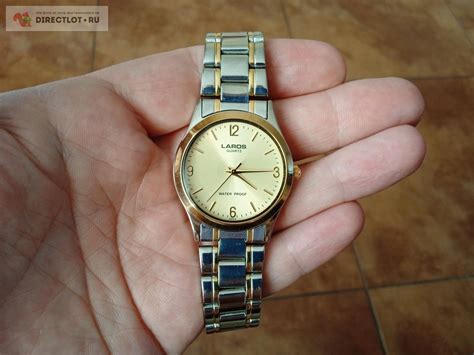 Часы LAROS JAPAN кварц новые №355 купить в Альметьевске цена 2990 Р на ...