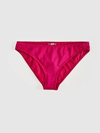 LCW DREAM LCW DREAM Pembe Kadın Düz Bikini Alt 0S8158Z8 CS3 LCW