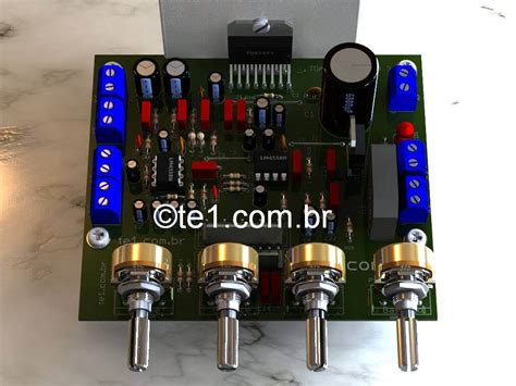 Circuito De Amplificador Tda Subwoofer Toni Eletr Nica