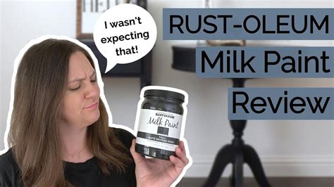 Rust Oluem Milk Paint Review Thrifted Furniture Transformations End