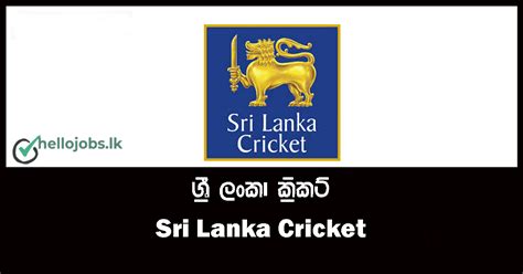 Digital Enhancement Executive Sri Lanka Cricket Vacancies 2023