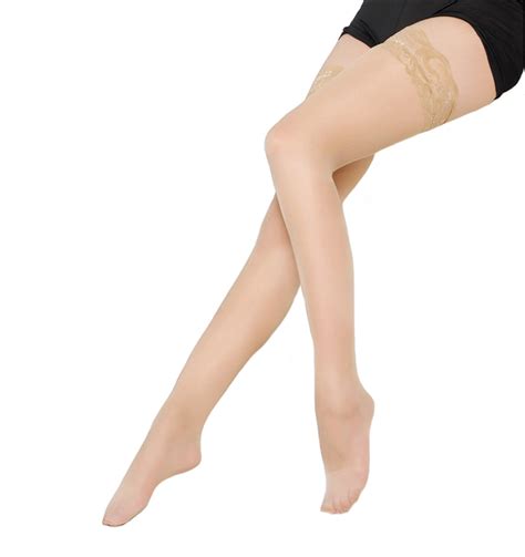 Order Sheer Lace Stockings 15 Denier Nude Simply Joshimo