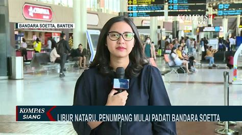 Penumpang Mulai Padati Bandara Soetta Jelang Libur Natal Dan Tahun Baru