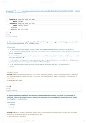 Cuestionario de cierre de módulo 4 La hoja original del formulario