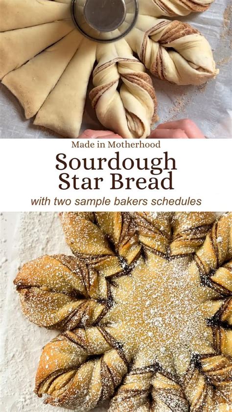 Sourdough Star Bread Made In Motherhood [video] Recipe [video] In