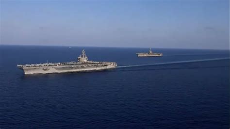 USS George H W Bush CVN 77 Operations YouTube