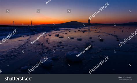 Aerial View Tokarevskiy Lighthouse One Oldest Stock Photo