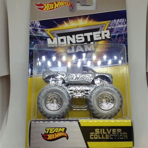 Julian S Hot Wheels Blog Team Hot Wheels Monster Jam Truck Silver Collection