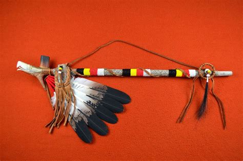 Calumet Fancy Native American Eagle Ceremonial Peace Pipe