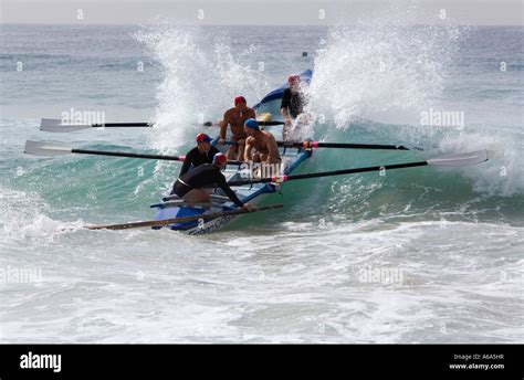 Surfboat racing - Sydney, New South Wales, AUSTRALIA Stock Photo - Alamy