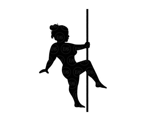 Thick Curvy Mudflap Girl Svg Pole Dancer Svg Chubby Mudflap Girl