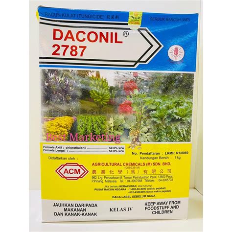 1KG DACONIL 2787 ACM Fungicide Shopee Malaysia