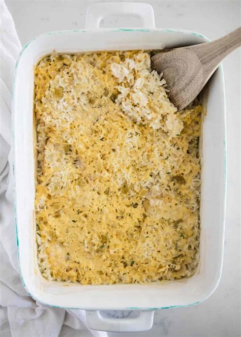 EASY Chicken and Rice Casserole (4 ingredients!) - I Heart Naptime