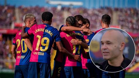 Andr S Iniesta Elogia El Presente Del Equipo De Barcelona Estoy Feliz