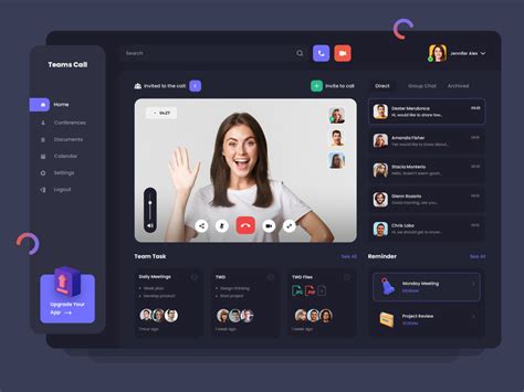 Video Conference Dashboard Design By Cmarix Infotech Epicpxls