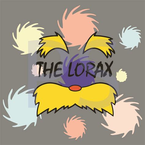 The Lorax Svg Dr Seuss Svg The Lorax Dr Seuss Svg The Lor Inspire