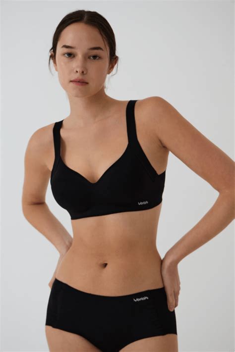 MUSINSA VERISH COOL FIT BRA VOLUME BLACK