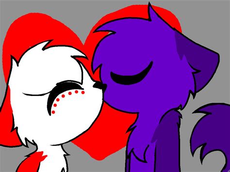 Ruby And Randy Nose Kiss By Rubythecat12 On Deviantart