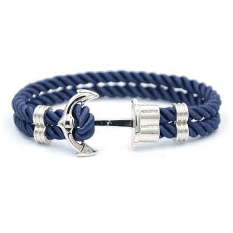 Bracelet Ancre Marine Homme Voyage En Mer