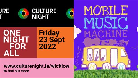 Wicklow Arts Office On Twitter Mobile Music Machine Returns To