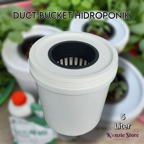 Jual Dutch Bucket Hidroponik Liter Pot Ember Hidroponik Sistem Wick