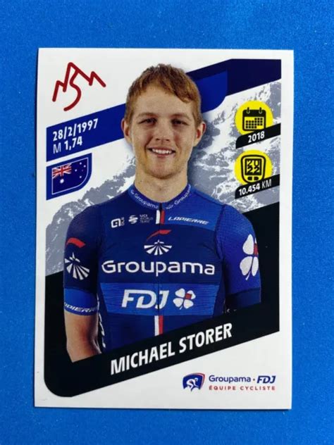 STICKER AUTOCOLLANT PANINI Tour De France 2023 N 141 Michael Storer EUR