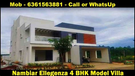 Nambiar Ellegenza Bhk Model Villa Off Sarjapur Road