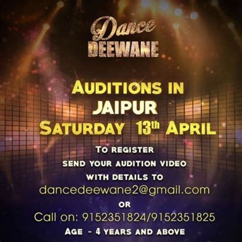 Dance Deewane 2 Auditions Registration: Date, Time, Venue Schedule ...