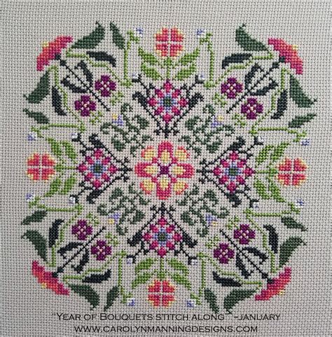 Carolyn Manning Designs Floral Cross Stitch Cross Stitch Art Cross