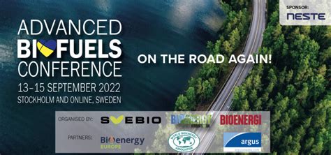 Time To Register For The 8th Advanced Biofuels Conference On 13 15