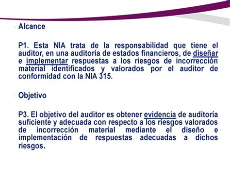 Respuestas Del Auditor A Los Riesgos Valorados