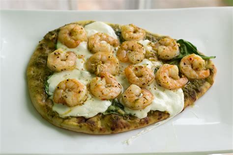 Shrimp Pesto Pizza Recipe