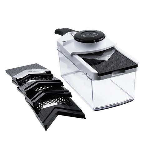 Mandoline Slicer 5 Blades Multi-function With Storage Container – Doe Sam