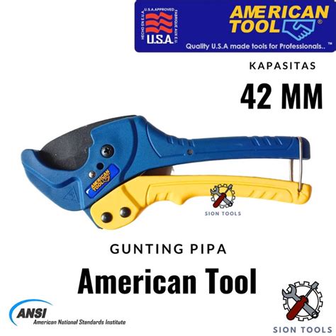 Jual AMERICAN TOOL GUNTING PIPA PVC VINYL TANG PEMOTONG PIPA PARALON 42