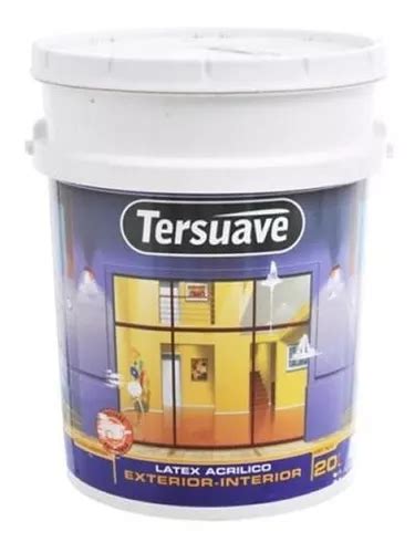 Pintura Tersuave Latex Exterior Interior Lts Todo Barato Meses Sin