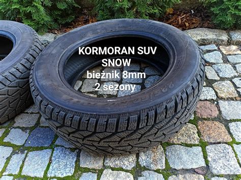 Opony Kia Sportage JAK NOWE bieżnik ok 8mm zimowe Kormoran Suv Snow 2