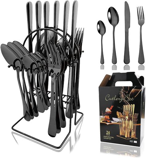 Amazon Jashii Piece Hanging Flatware Set Holder Stand