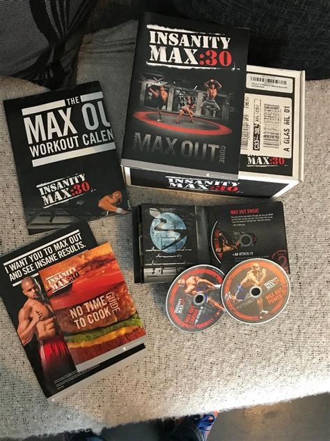 Insanity Max 30 Workout Dvd Set Shaun T In Glasgow Gumtree