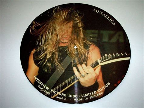 METALLICA VINYL INTERVIEW PICTURE DISC LIMITED EDITION Kaufen Auf