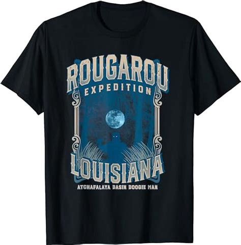 Rougarou Expedition Louisiana Swamp Monster Werewolf Legend T Shirt