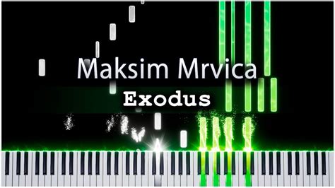 Exodus Maksim Mrvica PIANO TUTORIAL YouTube