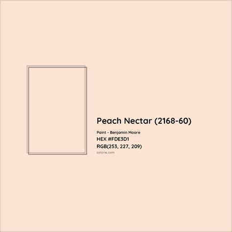 Benjamin Moore Peach Nectar Paint Color Codes Similar Paints