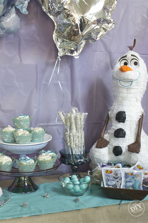 Elsa Themed Birthday Party - The DIY Village