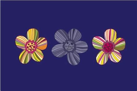 Spring Doodles Flowers Vector File Graphic by PCYHeartCraft · Creative ...