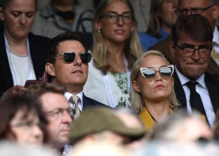 Pom Klementieff Tom Cruise Wimbledon On Editorial Stock Photo - Stock ...